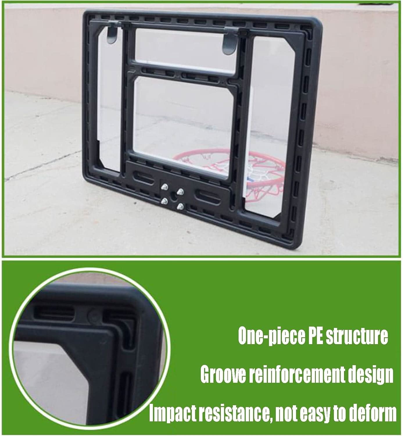 MF Mini Basketball Hoop, Indoor Door Wall-Mounted Basketball Hoop