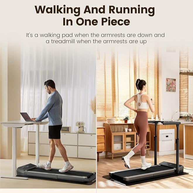 Kingsmith Z3 Hybrid+ WalkingPad Foldable Treadmill with Handle
