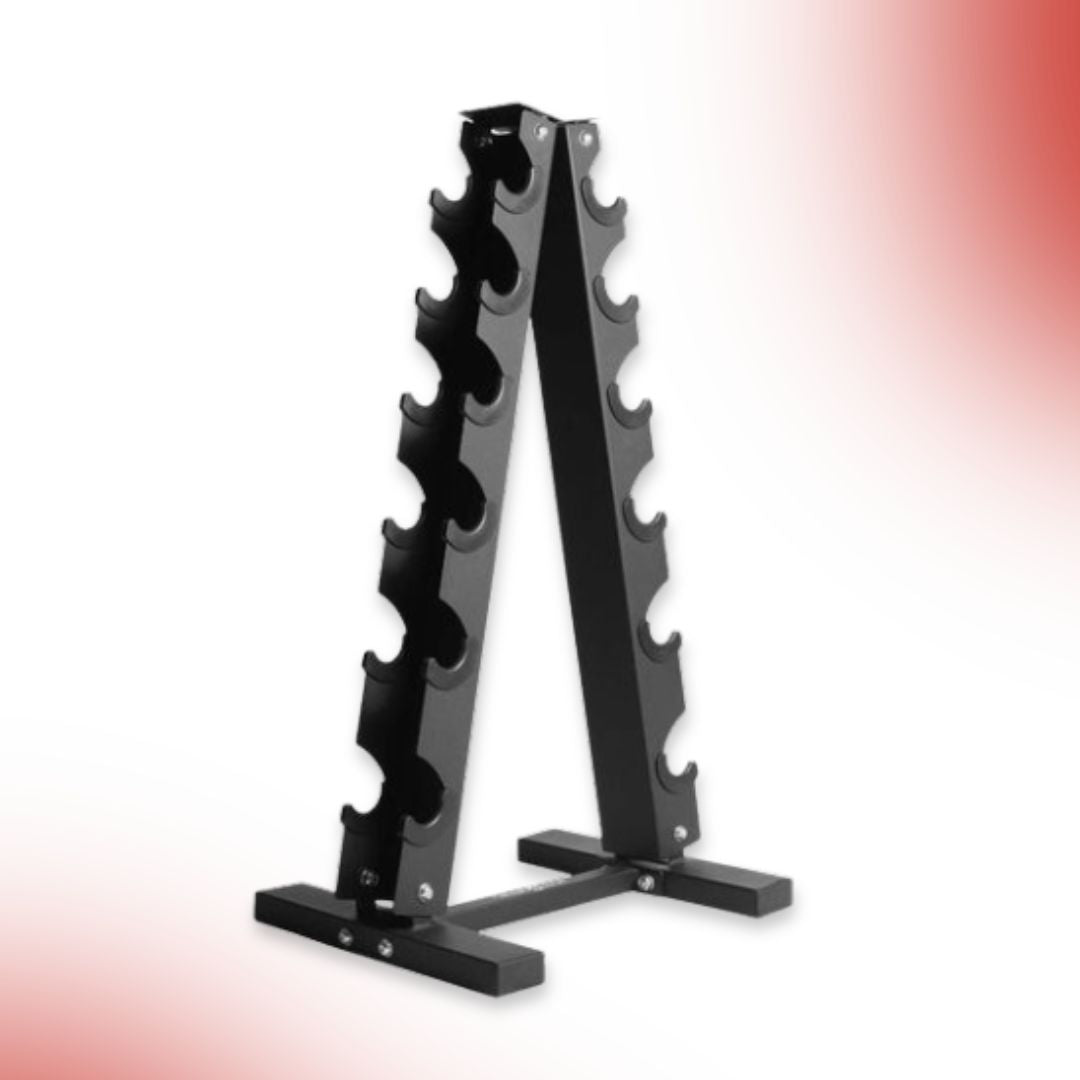 Leom Fitness 6 Pair Vertical Dumbbell Rack