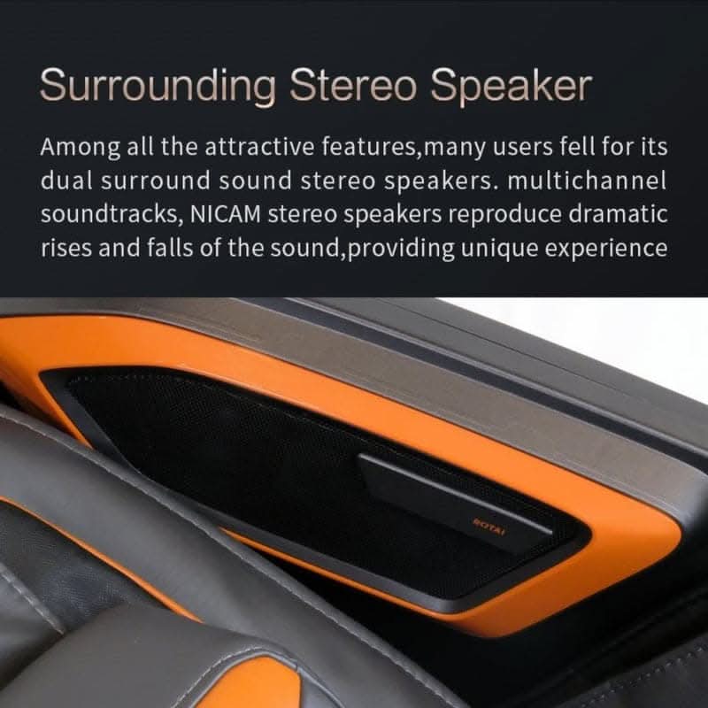 Rotai Lambo Luxury Massage Chair (Orange)