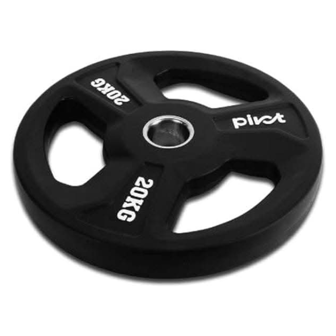 Ta Sport, Olympic Rubber Plate, P2470, Black 20 Kg