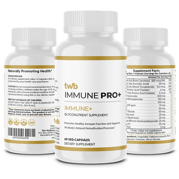 TWB IMMUNE PRO+ Optimal Immune Support | Glyconutrient Supplement