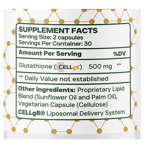 TWB GLUTATHIONE PRO Liposomal caps