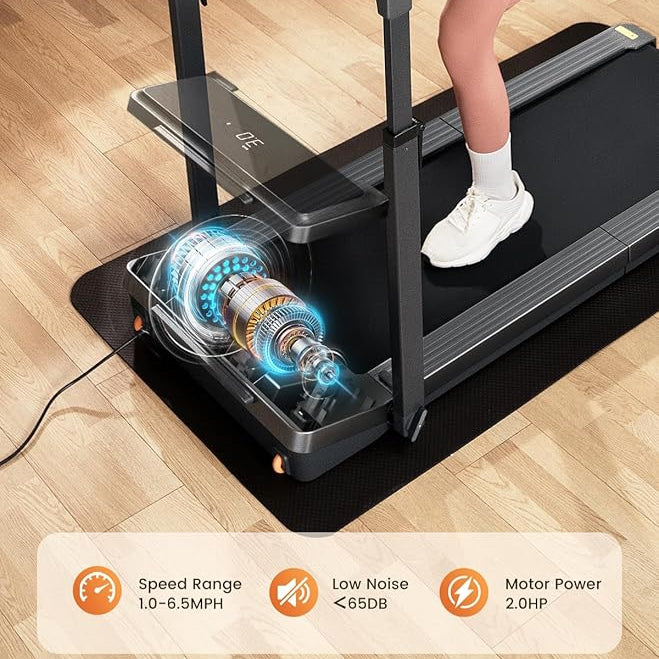 Kingsmith Z3 Hybrid+ WalkingPad Foldable Treadmill with Handle