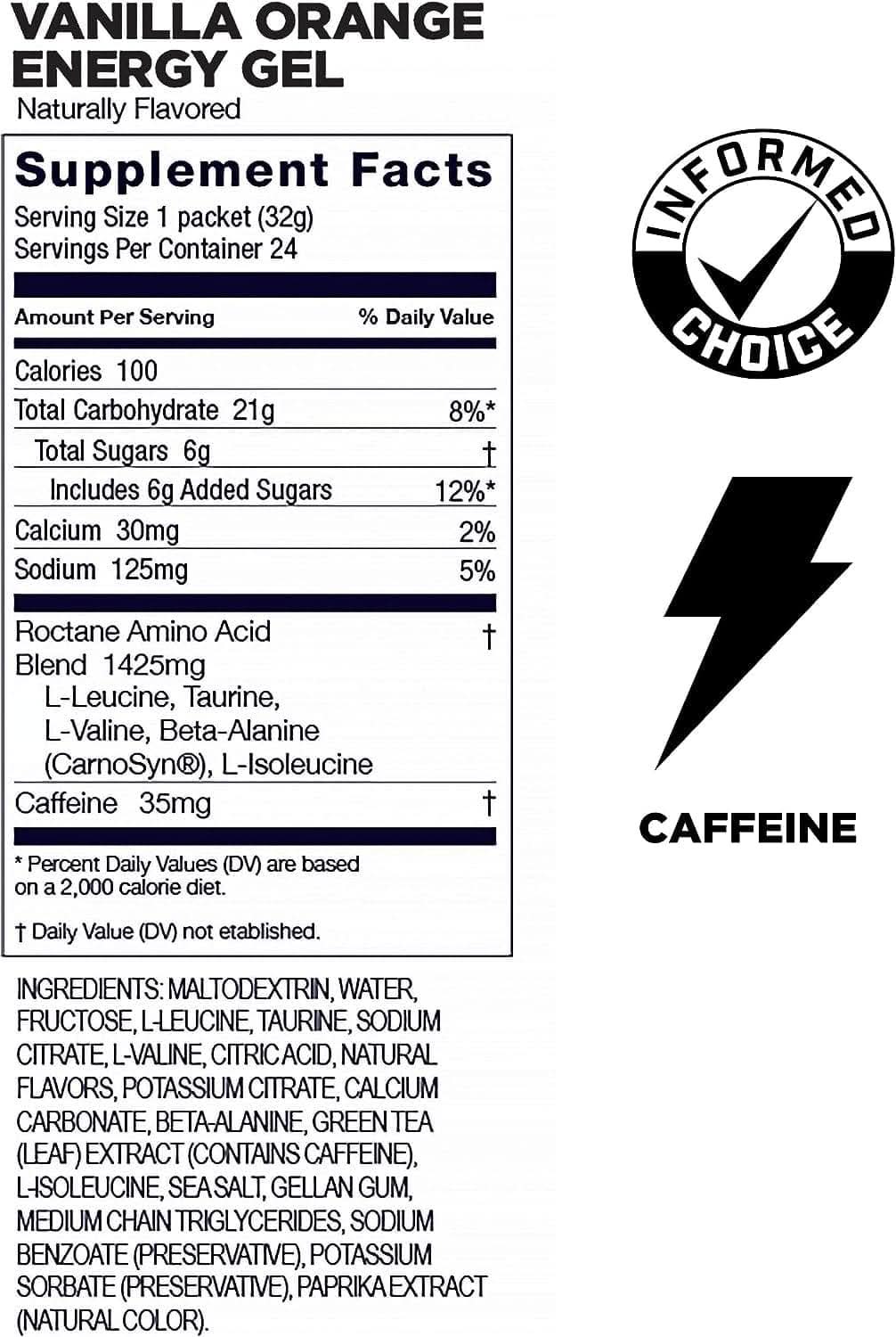 GU Energy Roctane Ultra Endurance Energy Gel, 24-Count (24-COUNT)