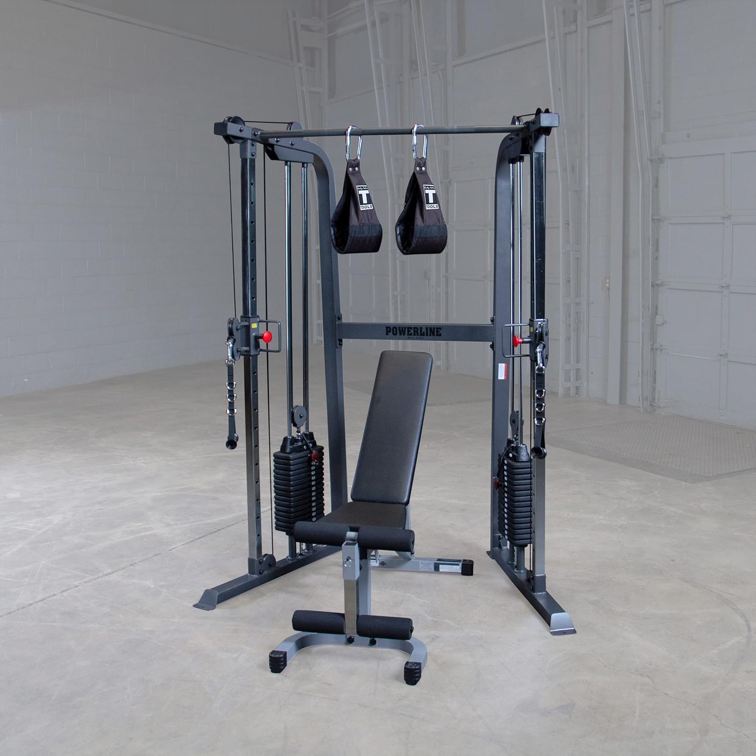 Body-Solid PFT100 Powerline Functional Trainer – Dual Weight Stack Cable Machine
