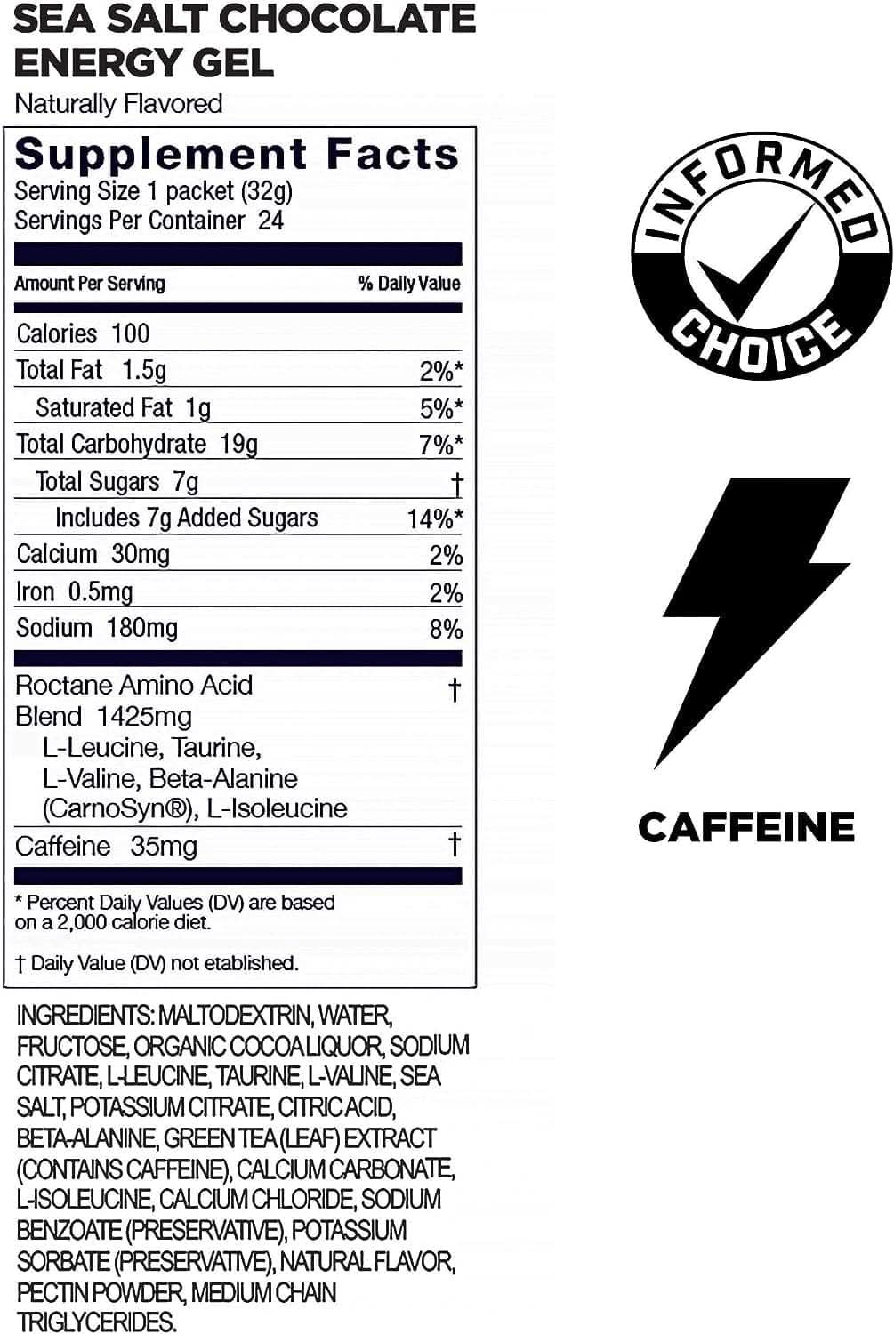 GU Energy Roctane Ultra Endurance Energy Gel, 24-Count (24-COUNT)