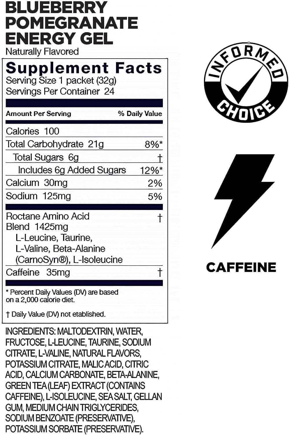 GU Energy Roctane Ultra Endurance Energy Gel, 24-Count (24-COUNT)