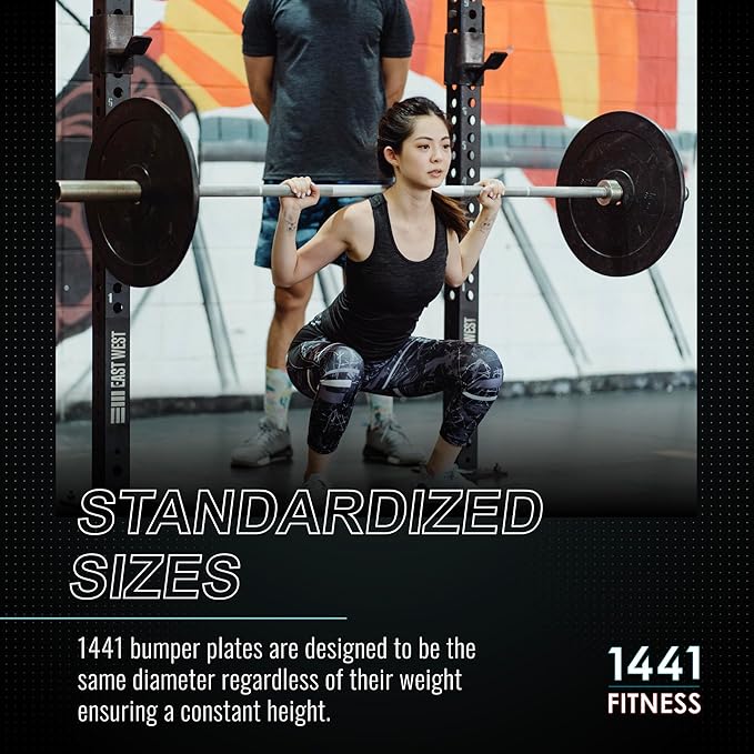 1441 Fitness Colored Camouflage Bumper Plates - 5 Kg to 25 Kg