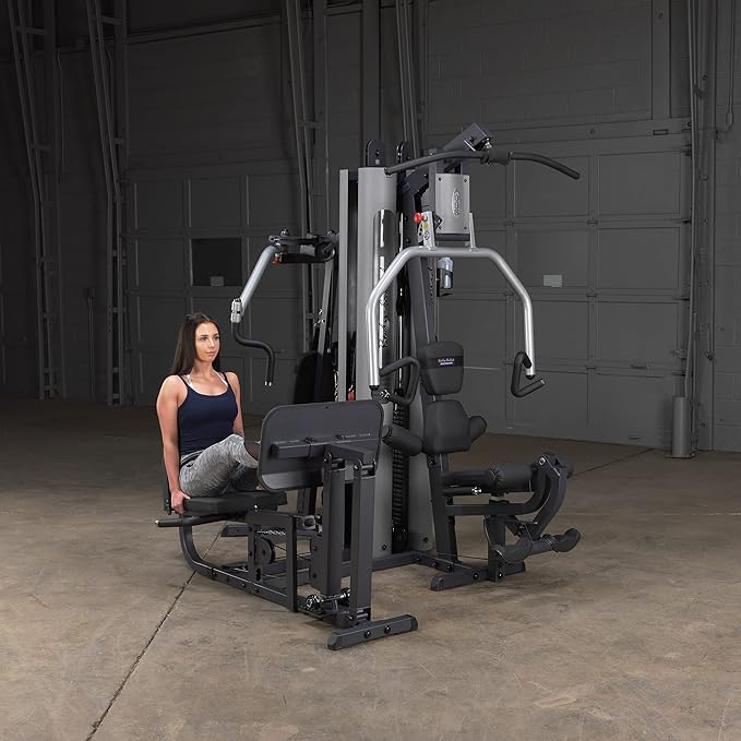 Body Solid G9S 2 X 210 Lb Stack Multi Gym, Grey/Black, 13070268-101, 3700Lpg