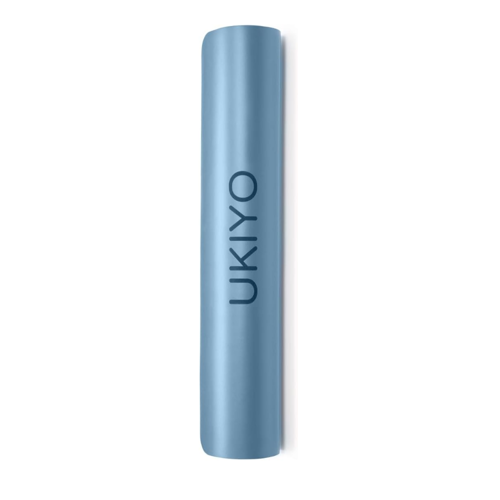 Ukiyo 5mm Mat - Natural Rubber Yoga Mat Aqua