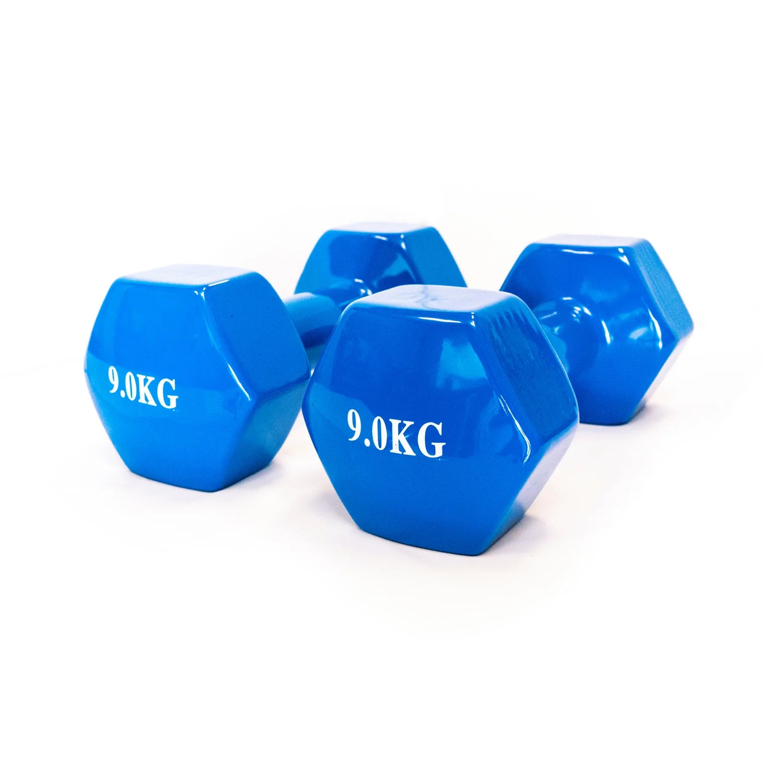 Therapy Fitness Vinyl Dumbbells (Pair) | 1Kg to 10 Kg 9 Kg