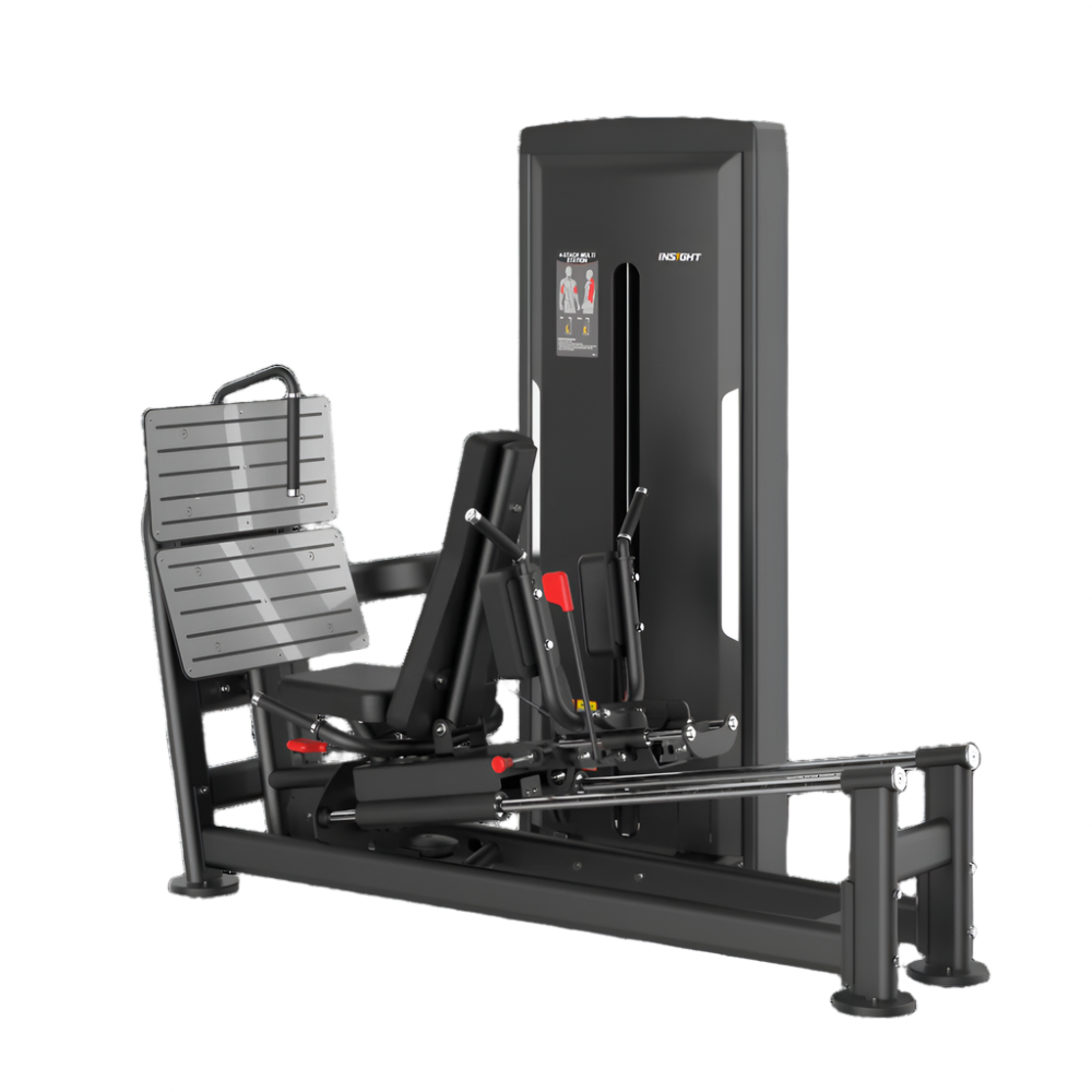 Insight Fitness SA040 Leg Press Hack Squat – Dual Function Lower Body Machine