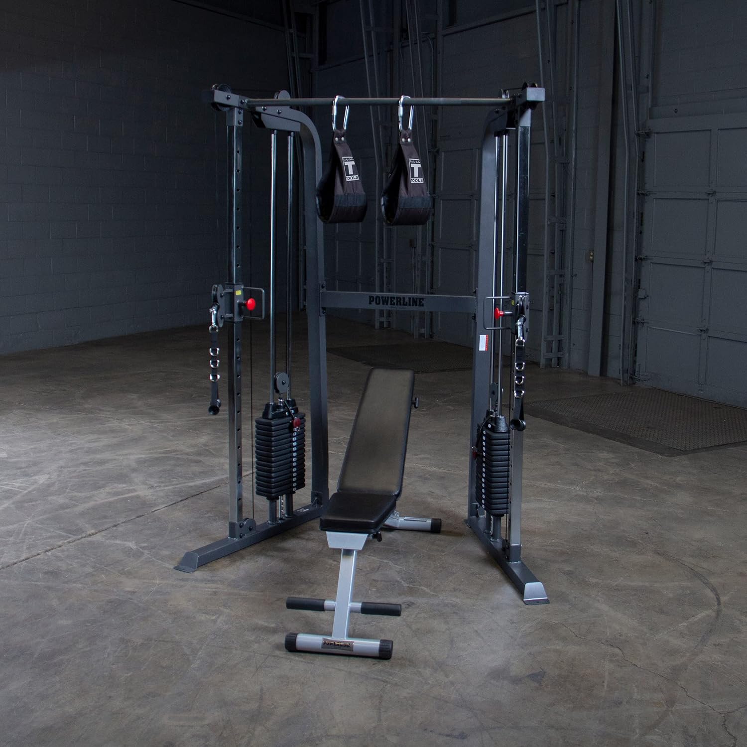 Body-Solid PFT100 Powerline Functional Trainer – Dual Weight Stack Cable Machine