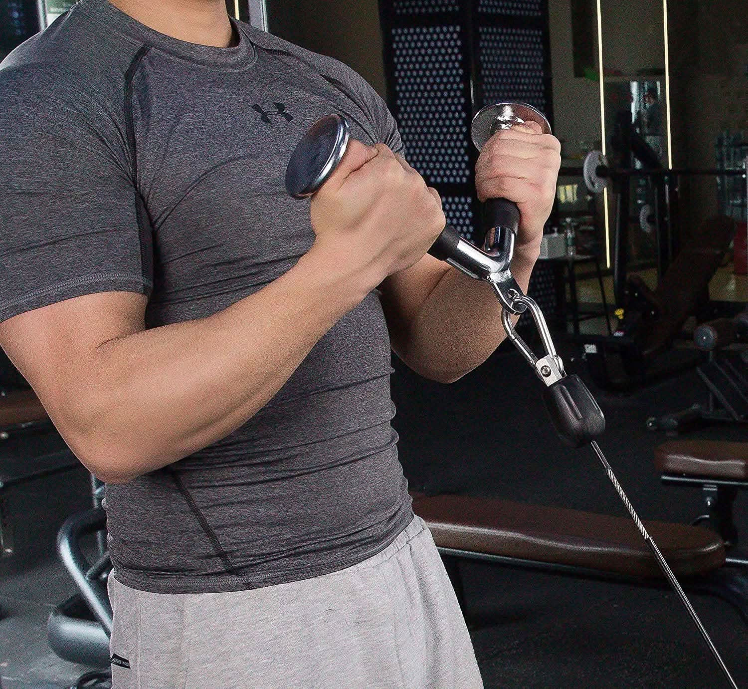 1441 Fitness V Bar Lat Pull Down Attachment