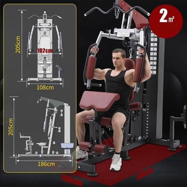 Harley Fitness Multi-Functional Home Gym – Adjustable, Compact, Durable Workout Equipment for Full-Body Training