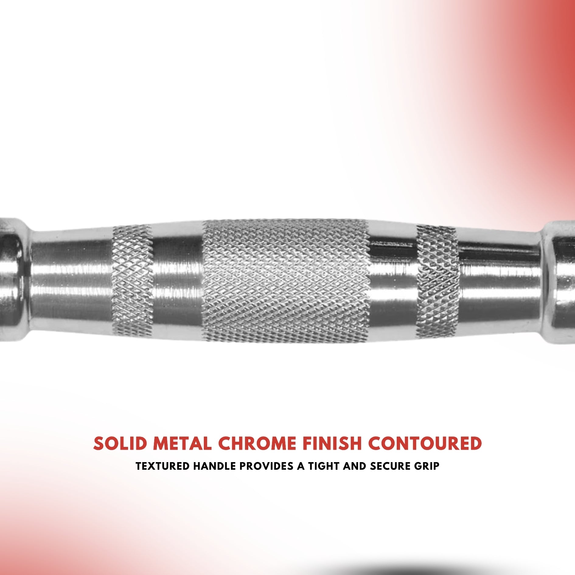 Level Fitness 1Kg -25Kg Rubber Hex Dumbbells in Kilogram | Sold In Pairs (2 pcs) | Tough & Durable | Chrome-Plated Ergonomic Handle