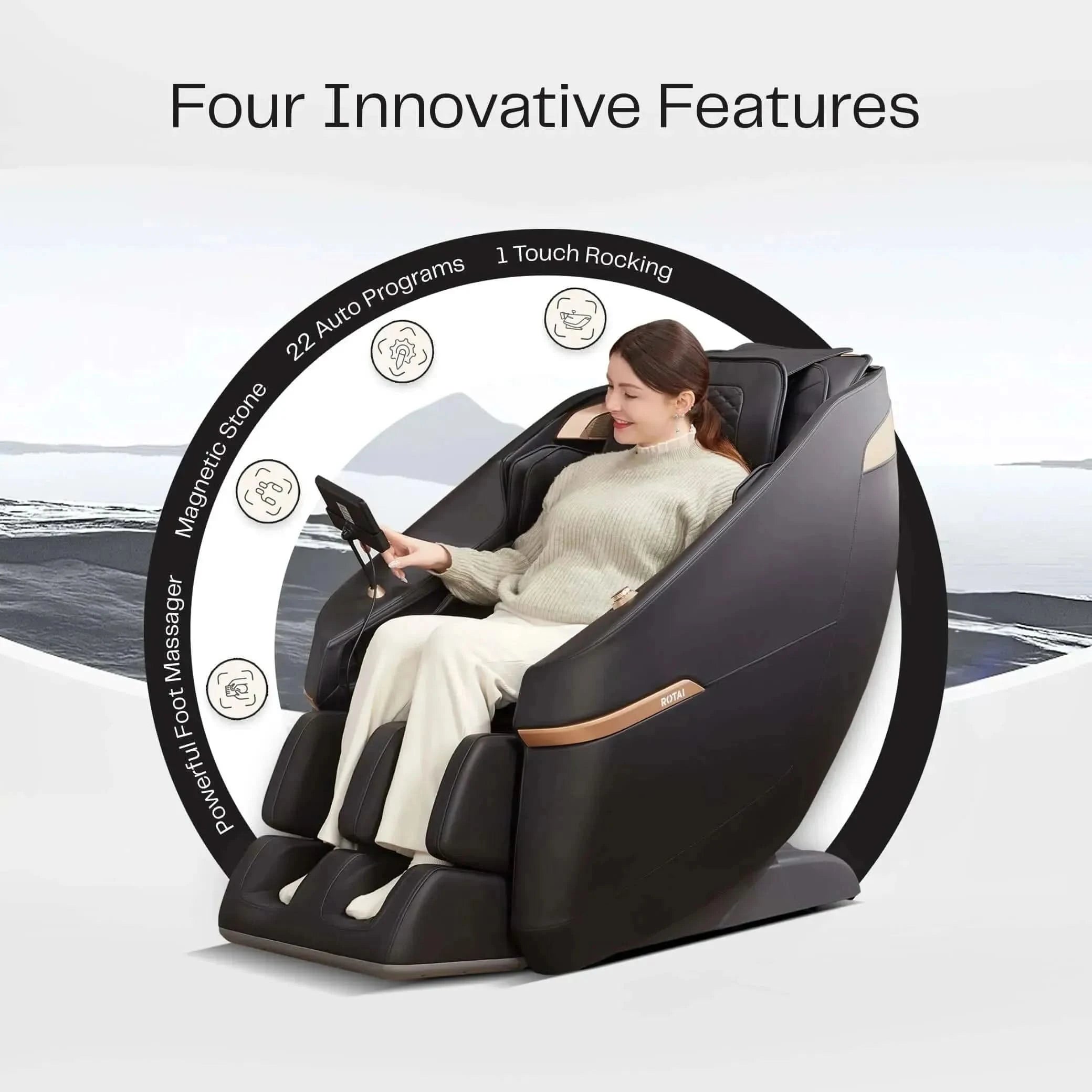 Rotai Ekanite Massage Chair (10 Years Warranty)