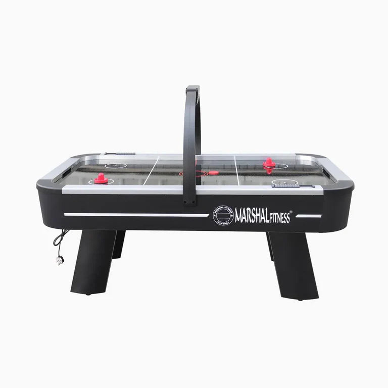 MF Dynamic 7ft Air Hockey Table (E-Counter, Leg Levelers, and Accessories)