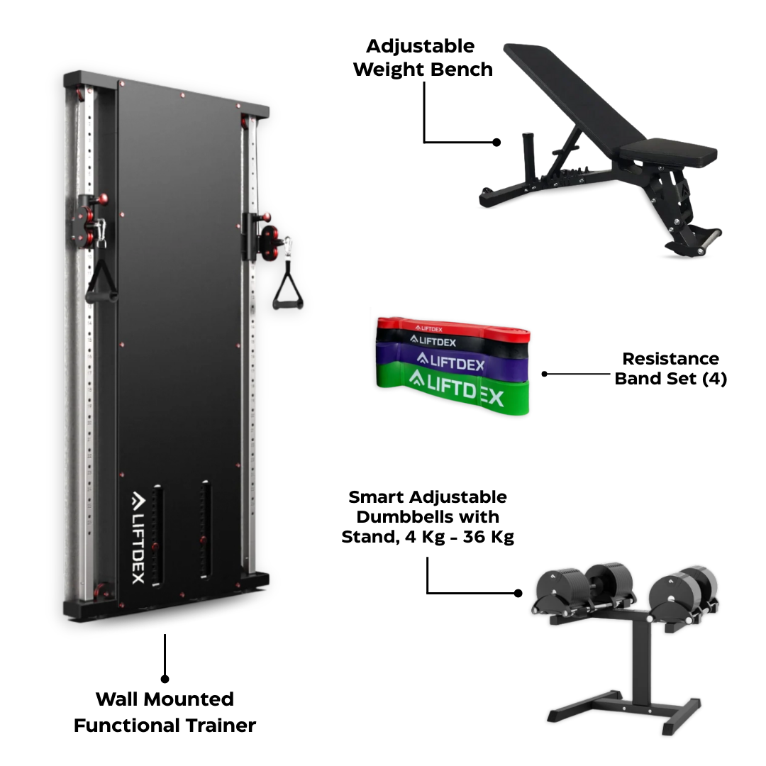 Athletix Compact Strength Station — Wall-Mount Edition