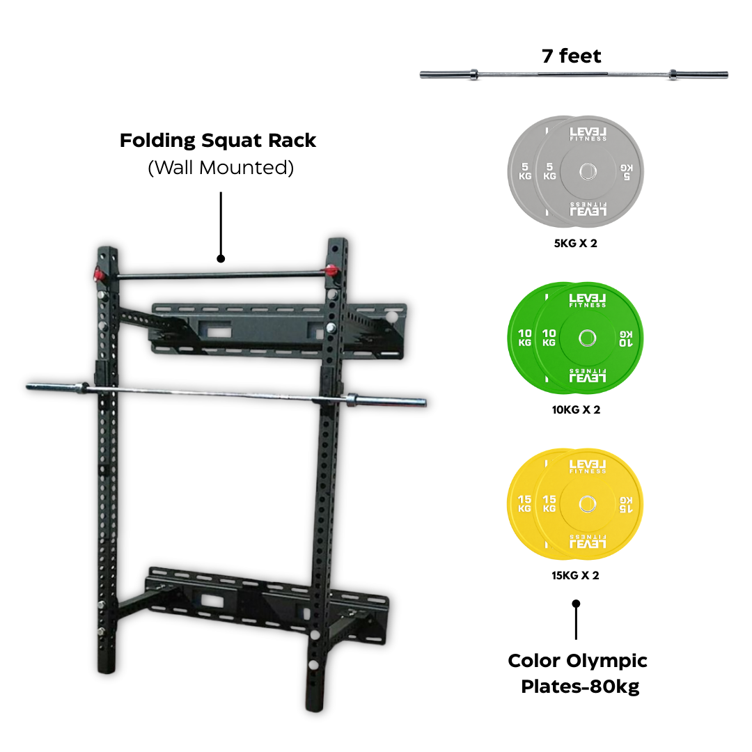 Athletix Corner Strength Kit – Wall-Mounted Powerlifting Station