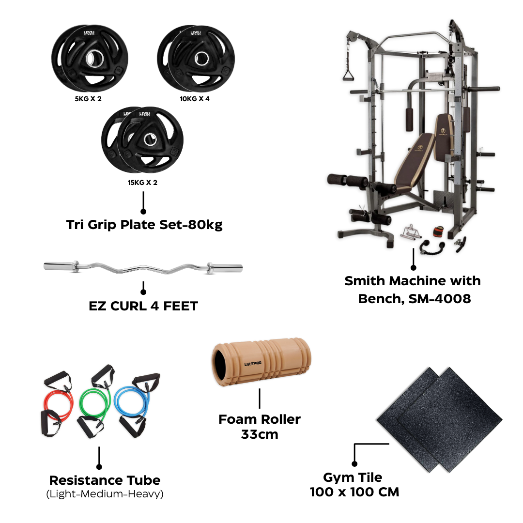 Athletix Smith Machine Solo Lifting Kit – Full Body Strength Solution
