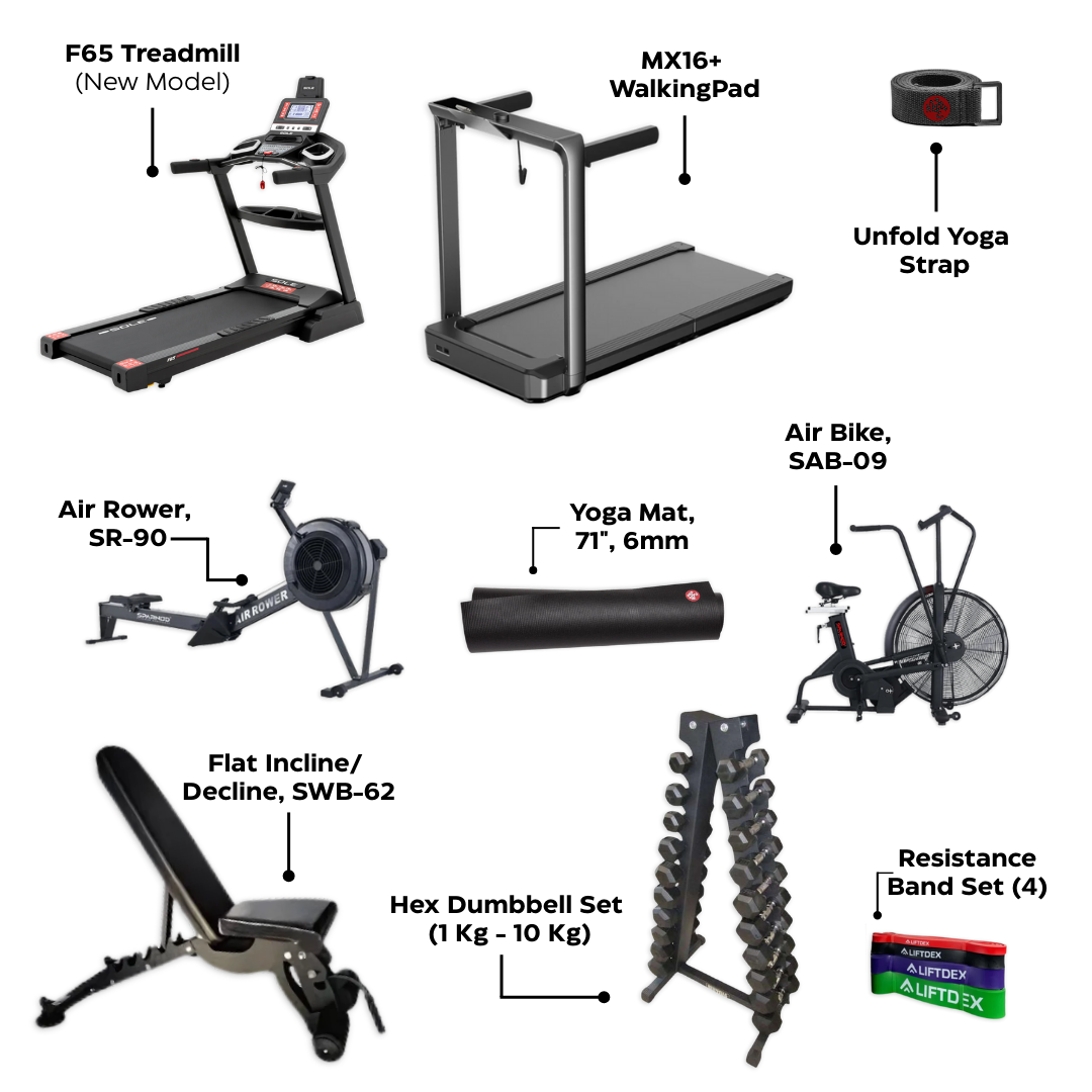 Athletix Family Fitness Mega Bundle – Complete Strength, Cardio & Wellness Package