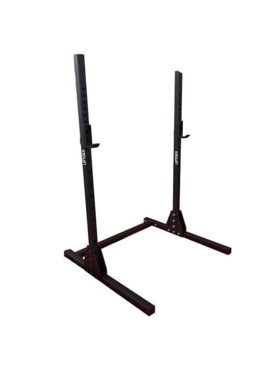Combo Deal | Liftdex Baseline Stand + 80 KG 3D Rubber Bumper Plate Set