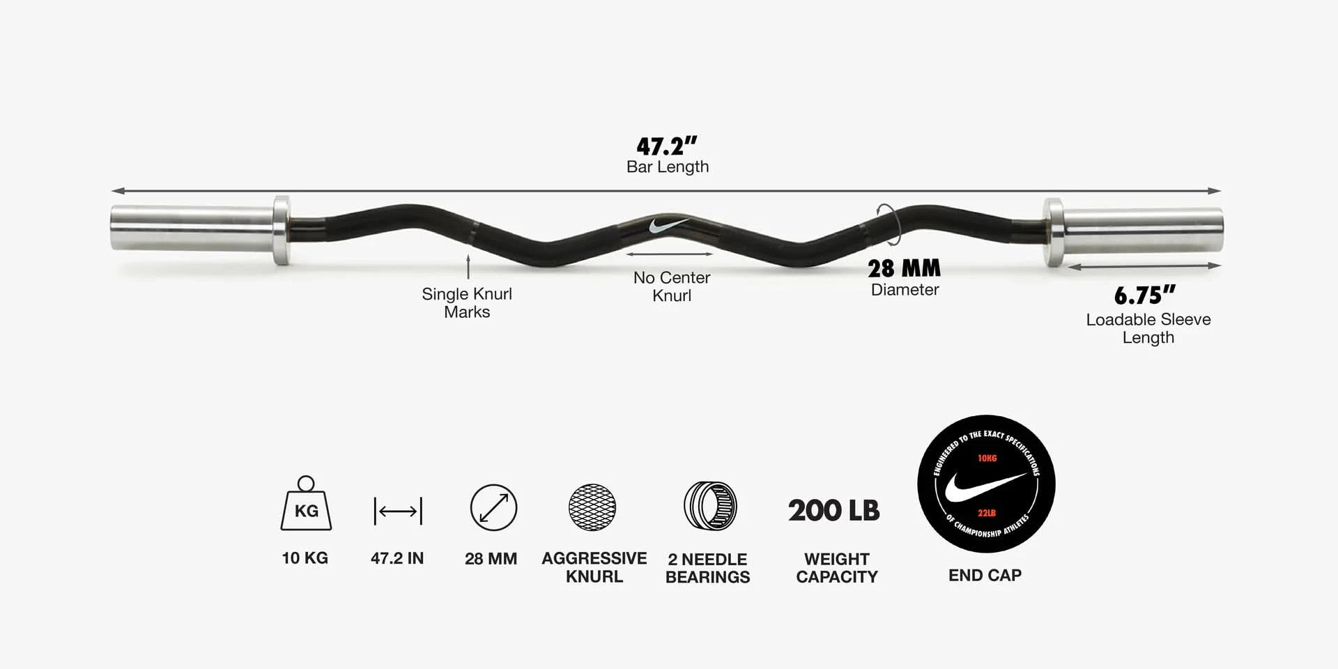 Nike Curl Bar