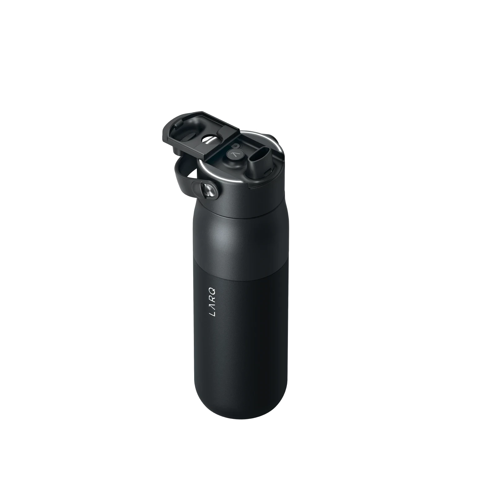 Larq Bottle Purevis 2, UV Water Purifier with Self-Cleaning + App Hydration Tracking, Insulated Stainless Steel Water Bottle