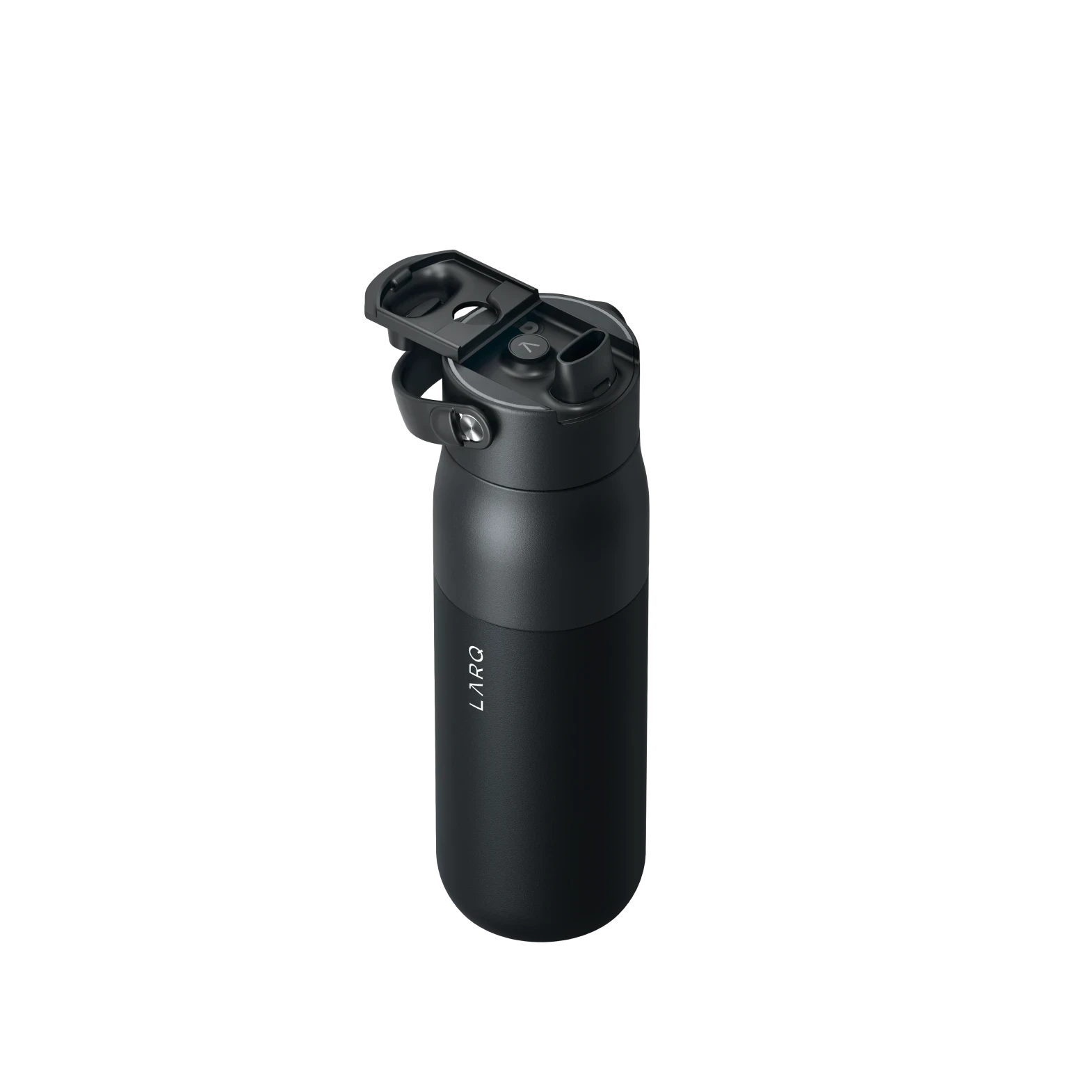 Larq Bottle Purevis 2, UV Water Purifier with Self-Cleaning + App Hydration Tracking, Insulated Stainless Steel Water Bottle
