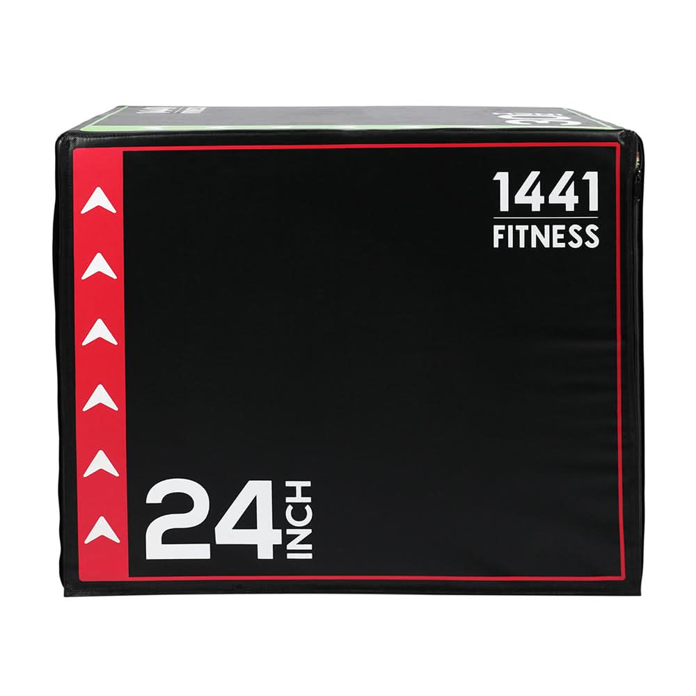 1441 Fitness Premium - 3 in 1 Foam Plyometric Box (Plyo box)