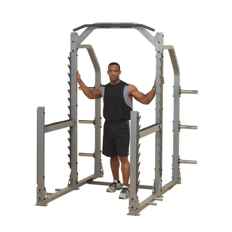 Body-Solid SMR1000 Multi Squat Rack – Commercial-Grade Heavy-Duty Power Rack
