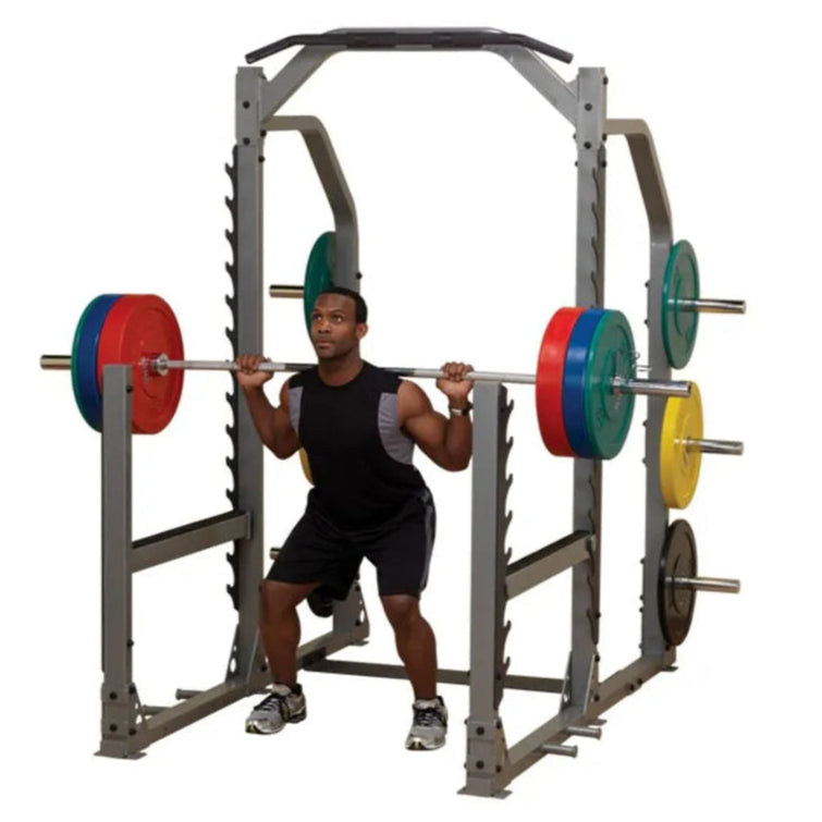 Body-Solid SMR1000 Multi Squat Rack – Commercial-Grade Heavy-Duty Power Rack