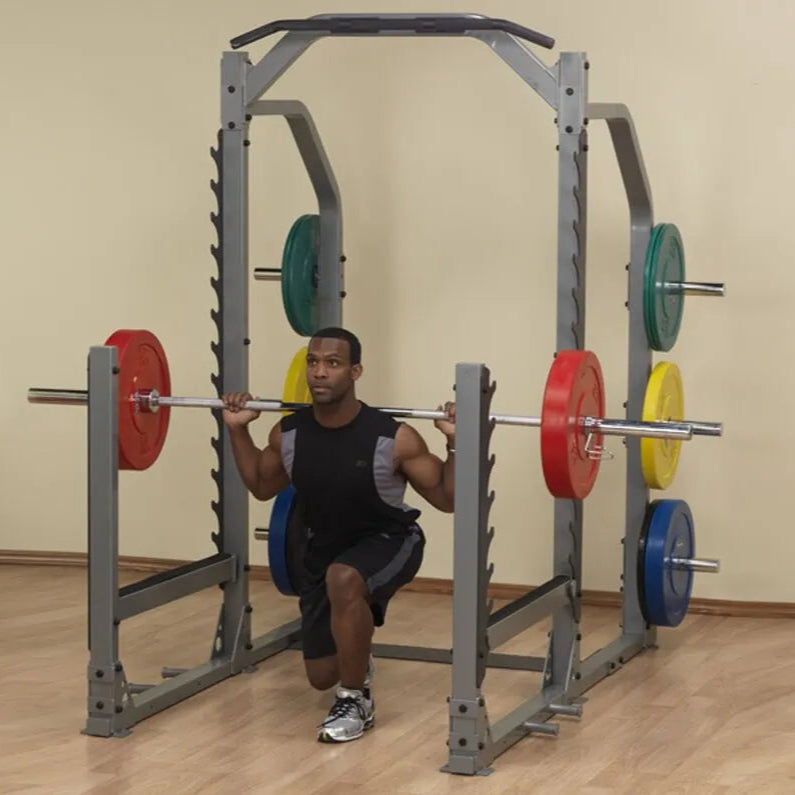 Body-Solid SMR1000 Multi Squat Rack – Commercial-Grade Heavy-Duty Power Rack