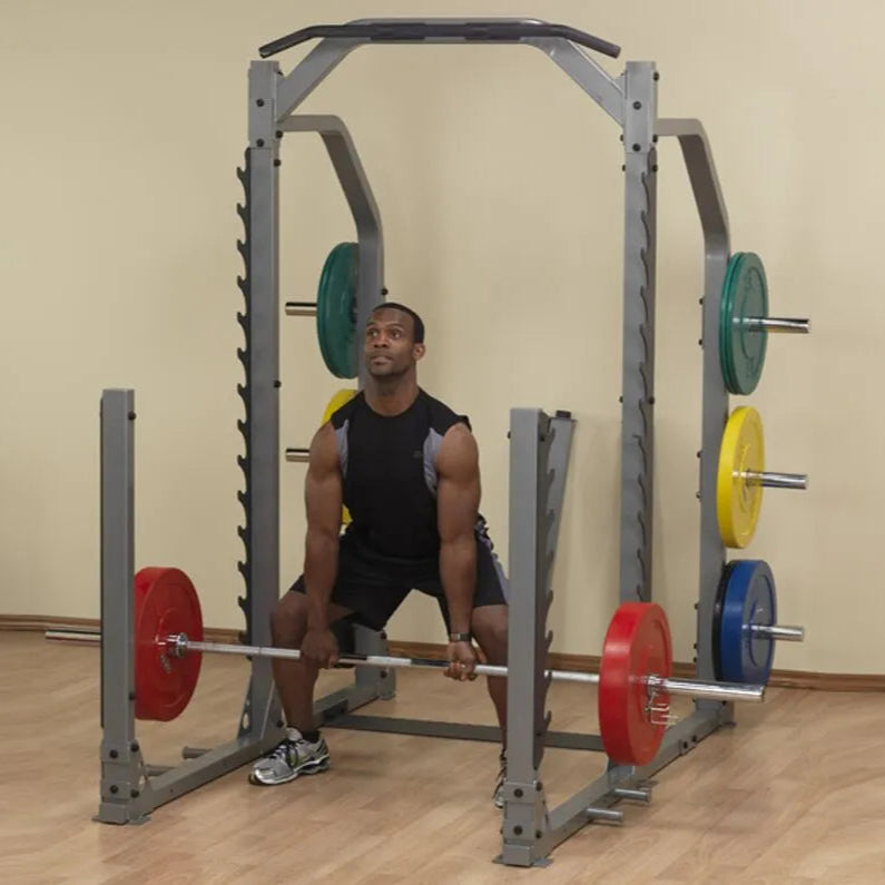 Body-Solid SMR1000 Multi Squat Rack – Commercial-Grade Heavy-Duty Power Rack