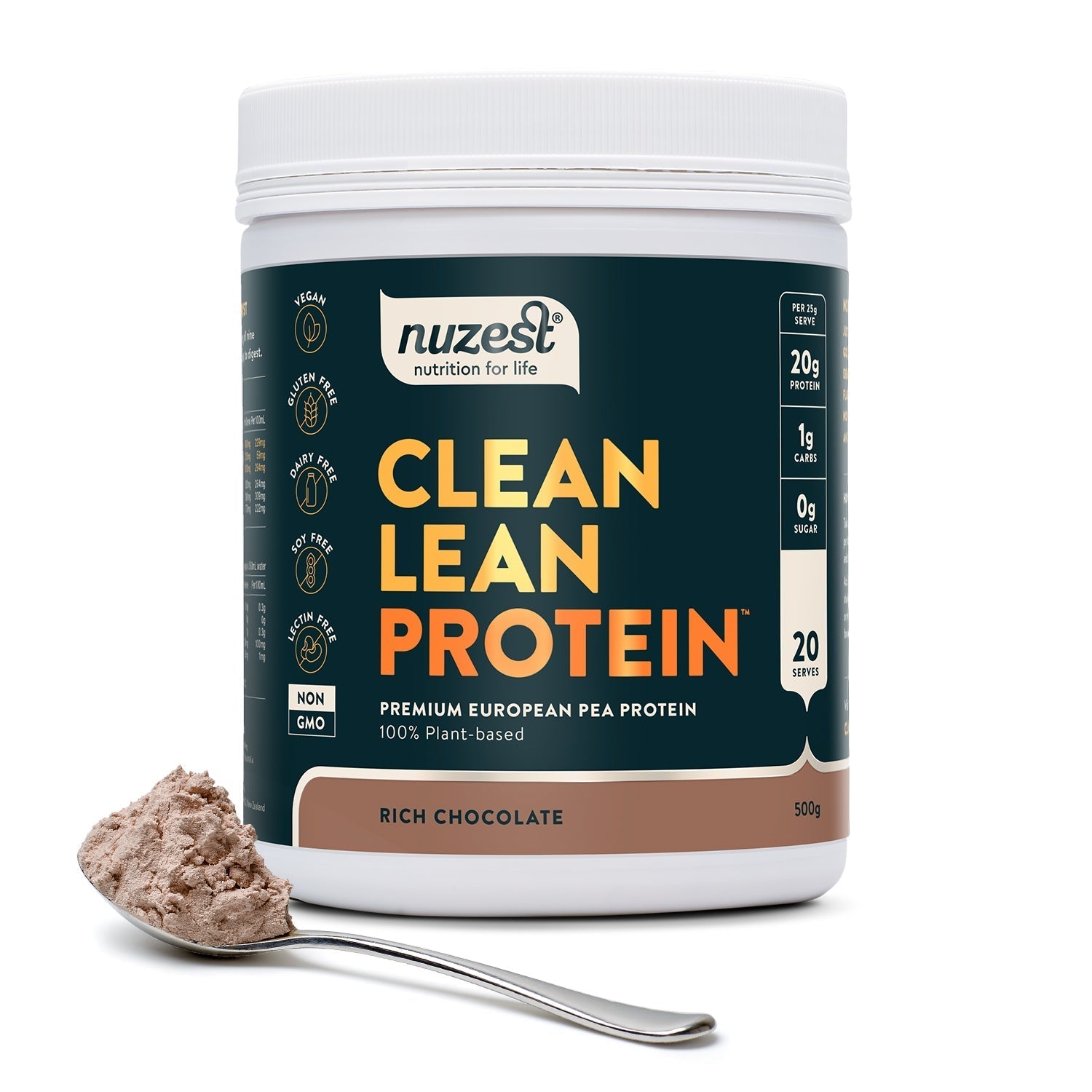 Nuzest Clean Lean Protein, 500g Rich Chocolate