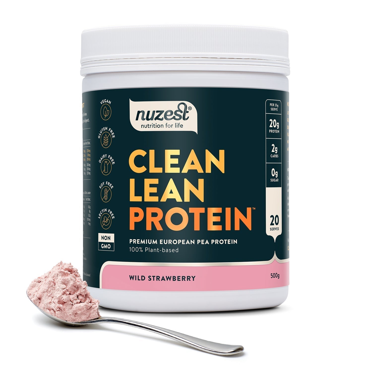 Nuzest Clean Lean Protein, 500g Wild Strawberry