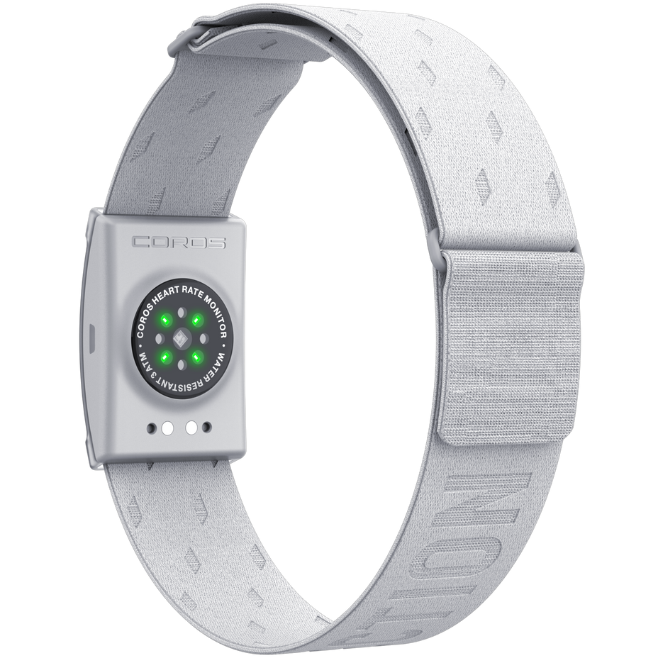 COROS Heart Rate Monitor, Comfort, Easy to wear, Auto-wear Detection, Advanced Sensor, Precise Data, Bluetooth, 38 Hours Battery Life Grey