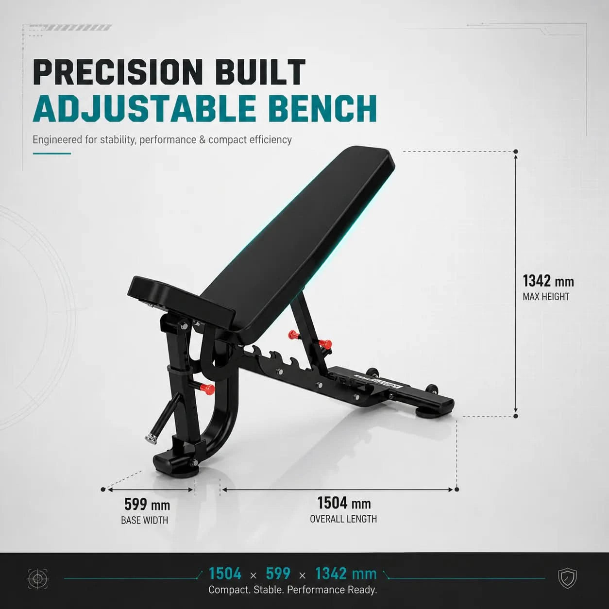 Insight Fitness Adjustable Bench – DR034