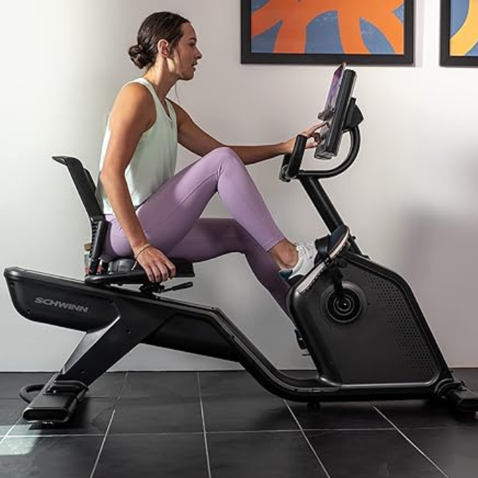 Schwinn, Recumbent Bike 590R, Black