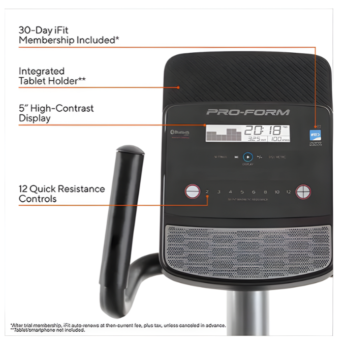 ProForm Sport E5.0 Elliptical Cross-Trainer