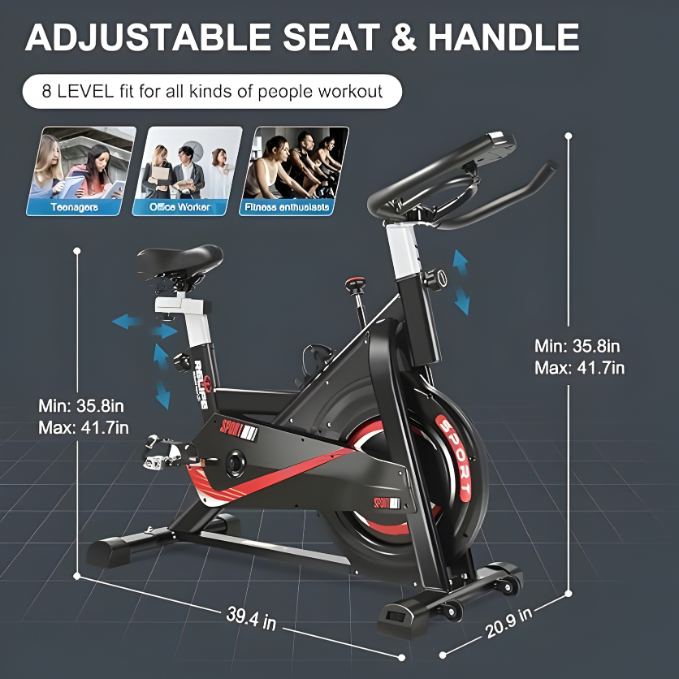 MF Indoor Fitness Cycling Bike