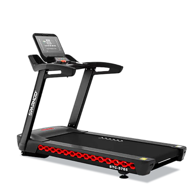 Sparnod Fitness, (5.5 HP AC Motor) Commercial Use Treadmill, STC-5765