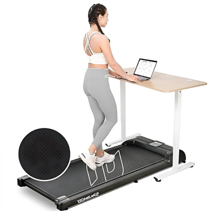 Sparnod Fitness, Walking Pad Treadmill for Home/Office, STH-3004