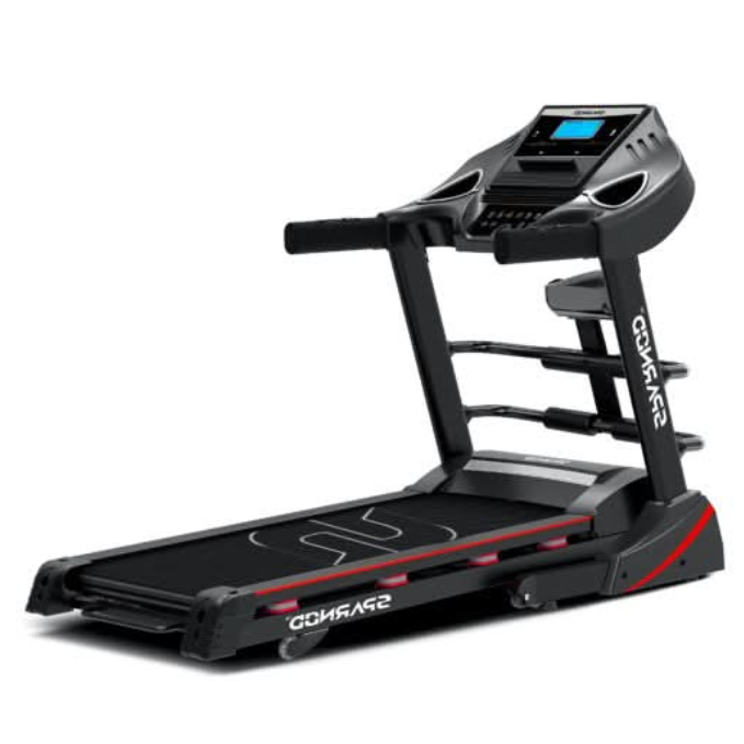 Sparnod Fitness, (2 HP DC Motor) Fat mobilization massager Treadmill, STH-3600