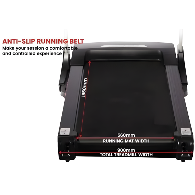 Marshal Fitness High-Performance 10.1" TFT Treadmill with 7 HP Motor, Auto Incline, and Bluetooth