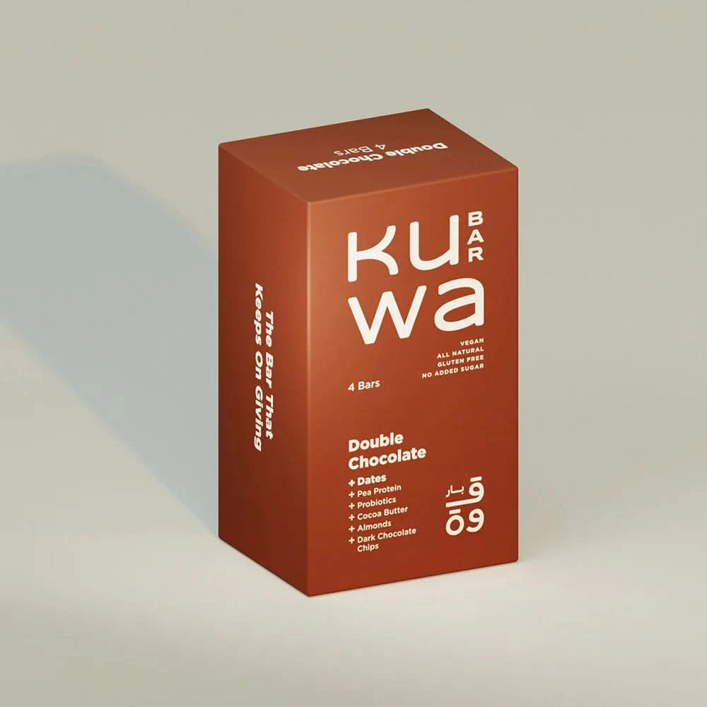 Kuwa All Natural Protein Bars (Pack of 4)