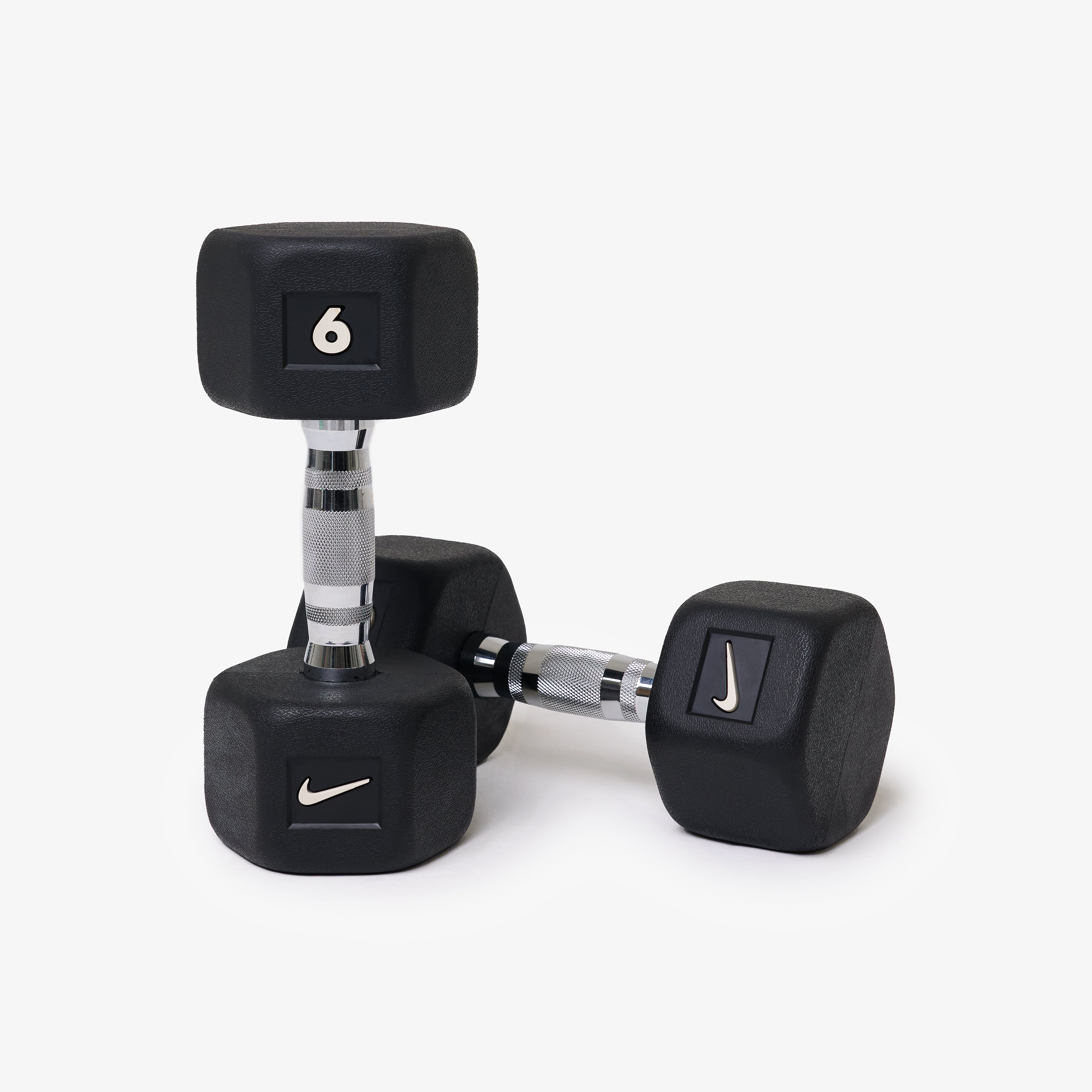 Nike Dumbbell Black White 6 kg
