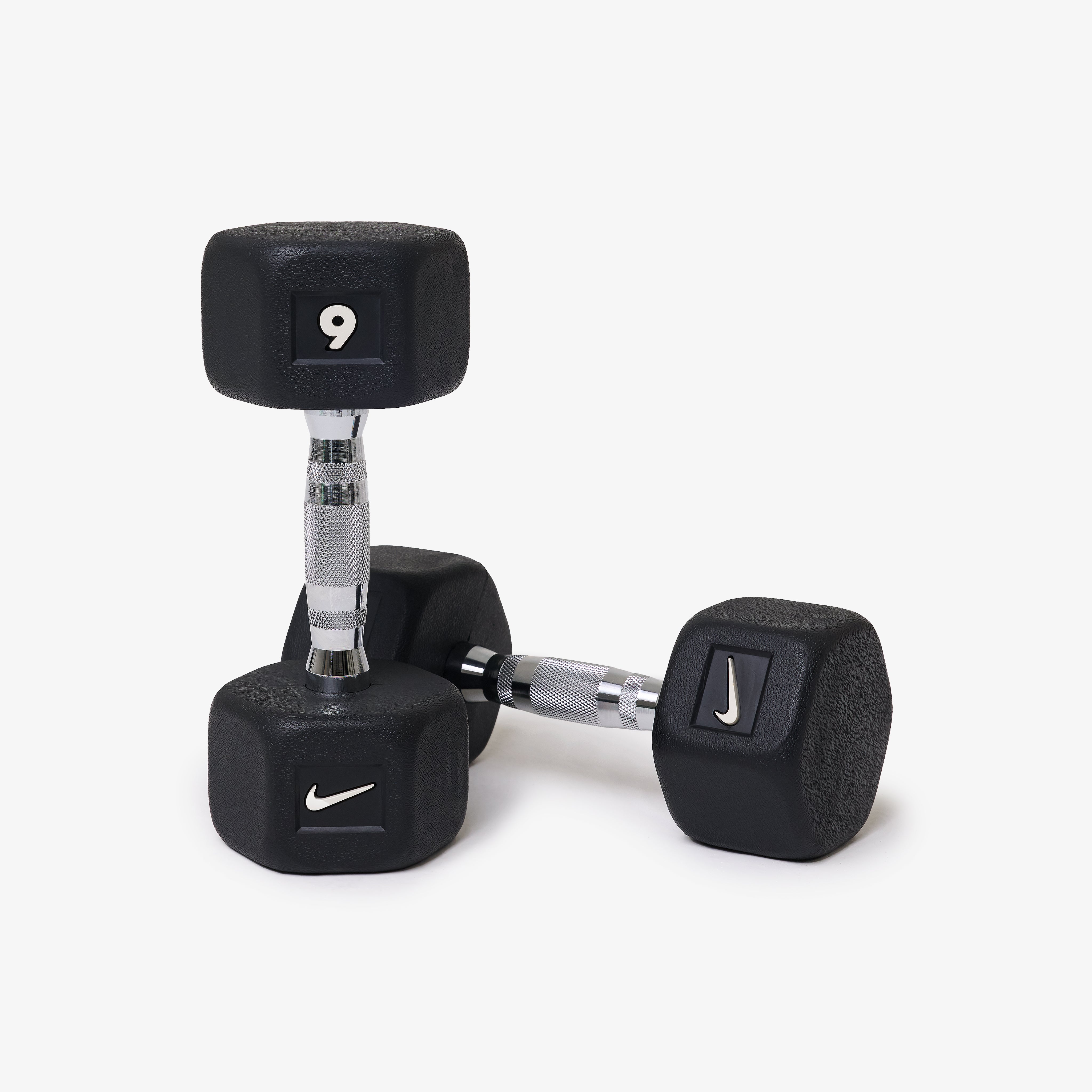 Nike Dumbbell Black White 9 kg
